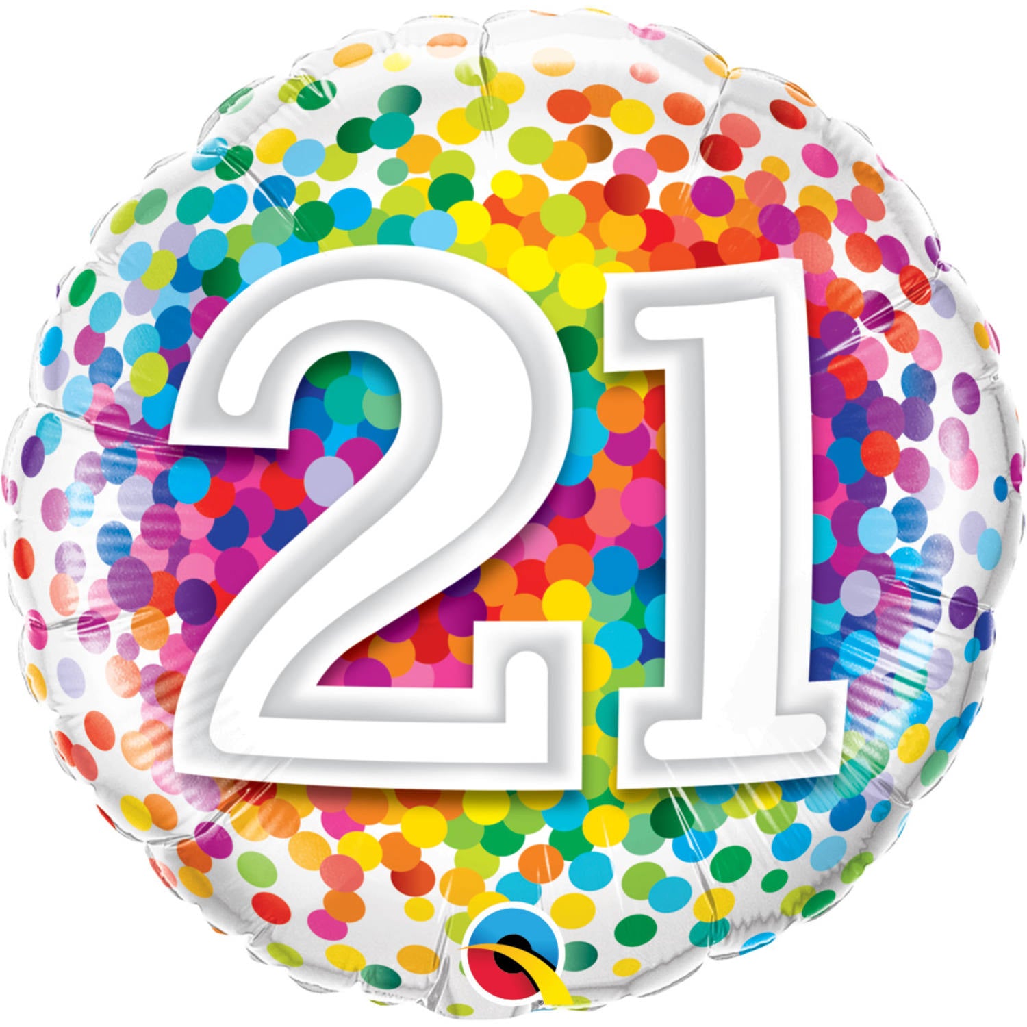 Folie ballon - 21 jaar