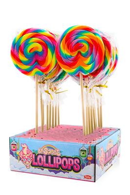 Spiraal Lolly Maxi 10cm