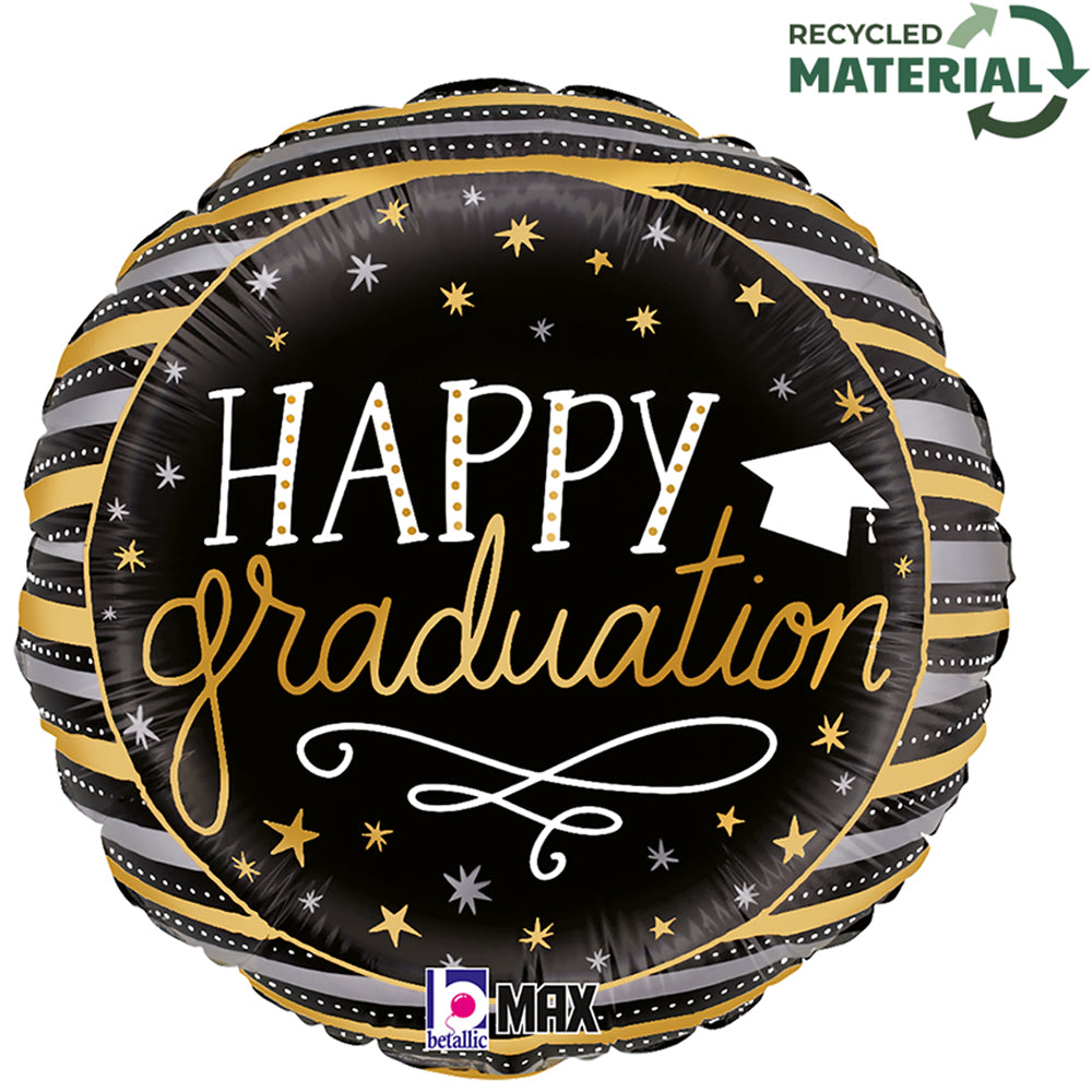Folie ballon - Happy Graduation