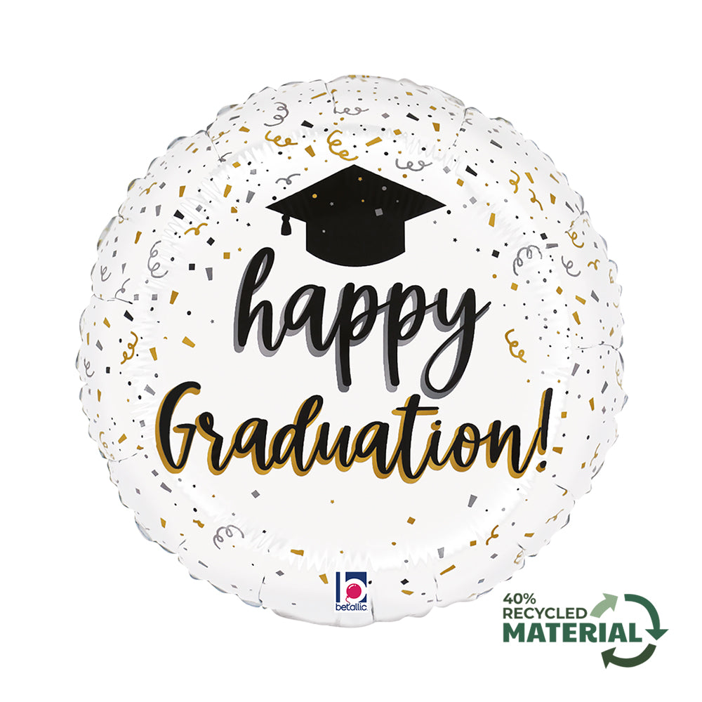 Folie ballon - Happy graduation