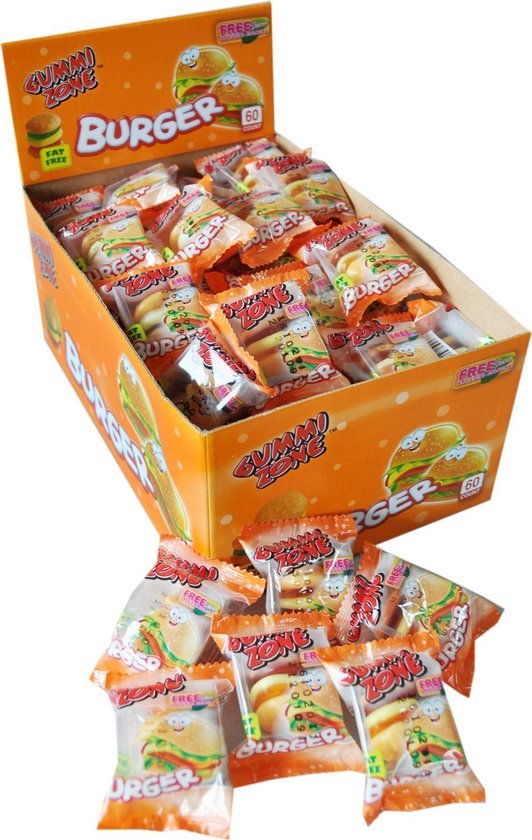 Gummi Zone Mini Burger