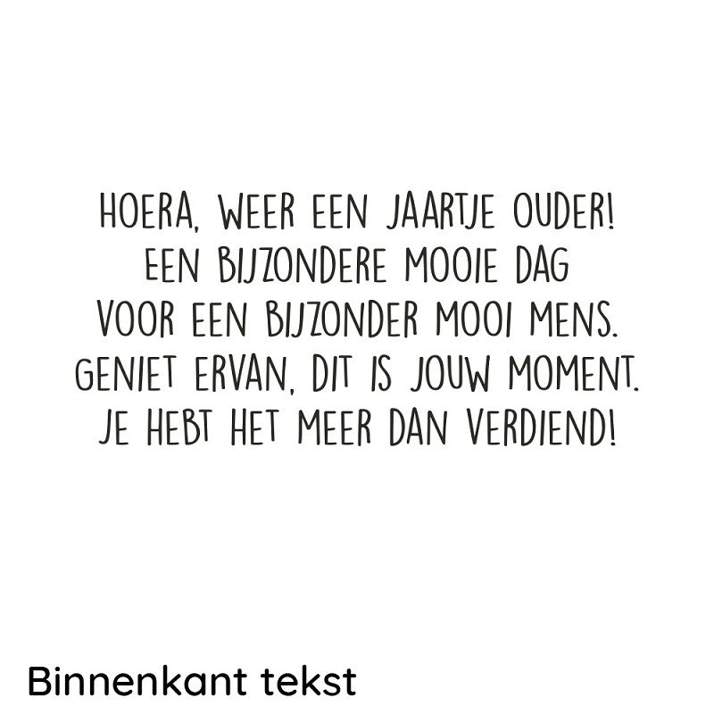 Enjoy mok - Jaartje ouder