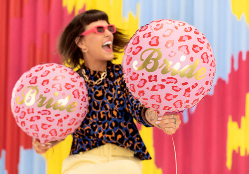 Folie ballon - Bride Roosgoud