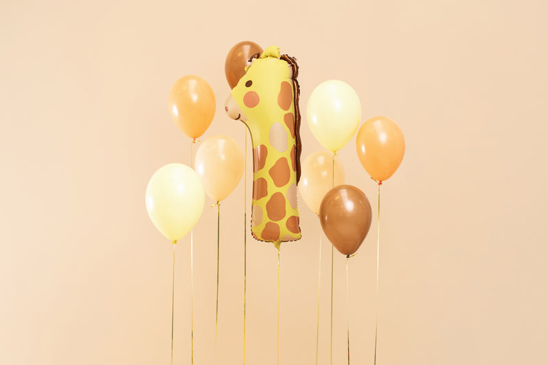 Folie ballon cijfer '1' Giraf
