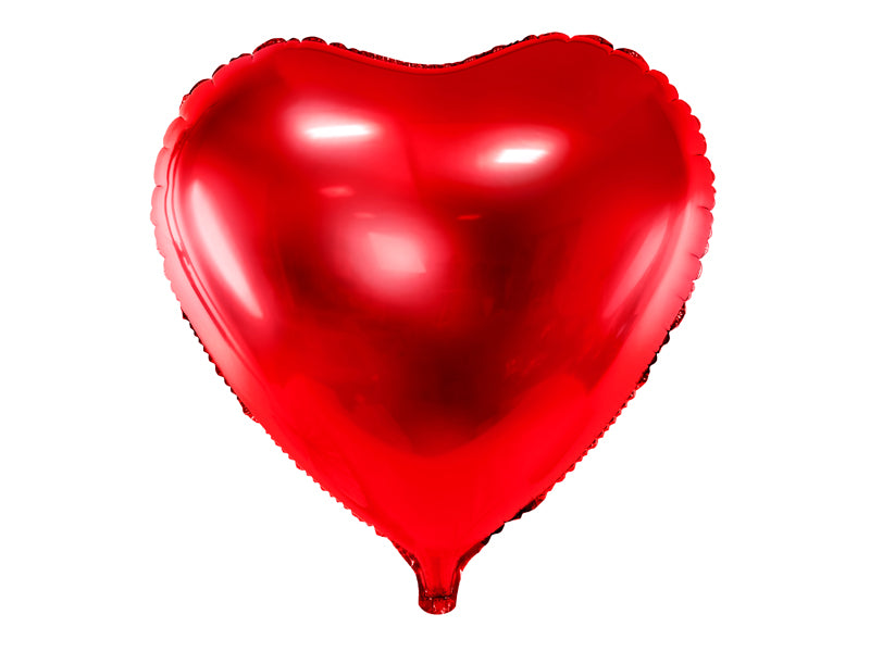 Folie ballon - Hart Rood groot