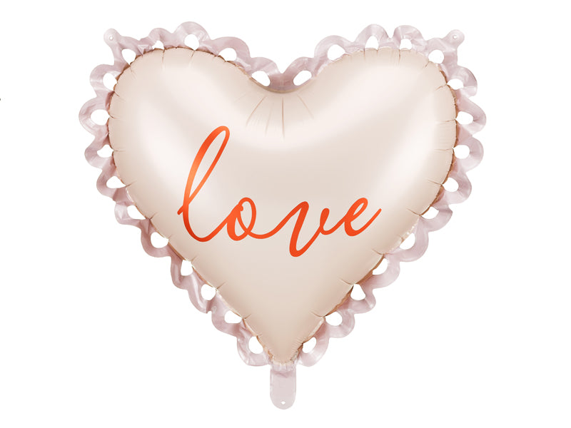 Folie ballon hartvormig - Love