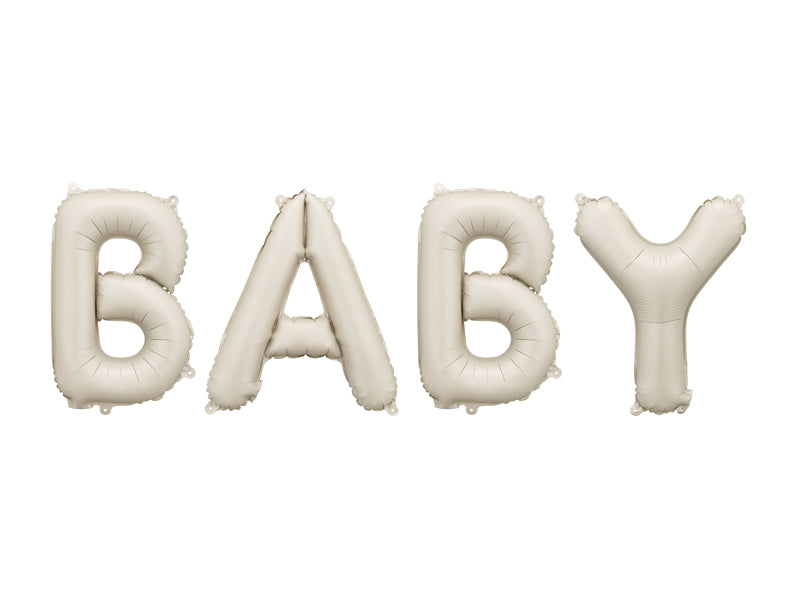 Folie ballon - BABY beige