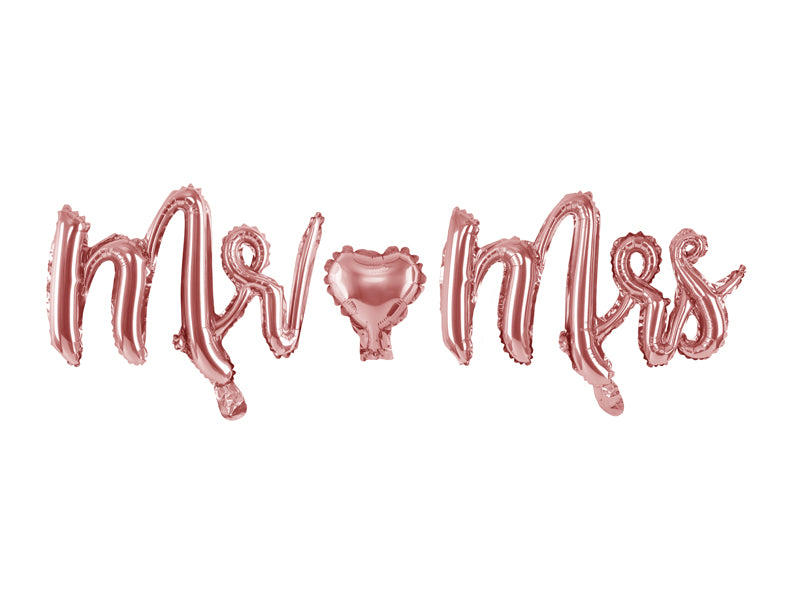 Folie ballon - Mr&Mrs