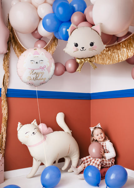 Folie ballon - Happy Birthday Kitty