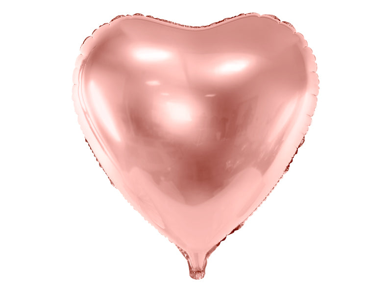 Folie ballon - Hart roségoud Groot