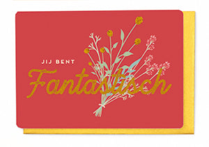 Wenskaart - Jij bent fantastisch