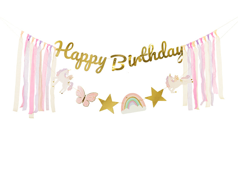 Banner - Happy Birthday Unicorns