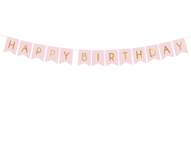 Slinger - Happy Birthday Lichtroze