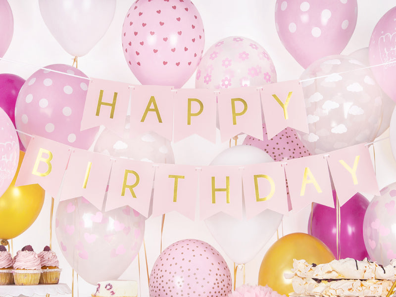 Slinger - Happy Birthday Lichtroze