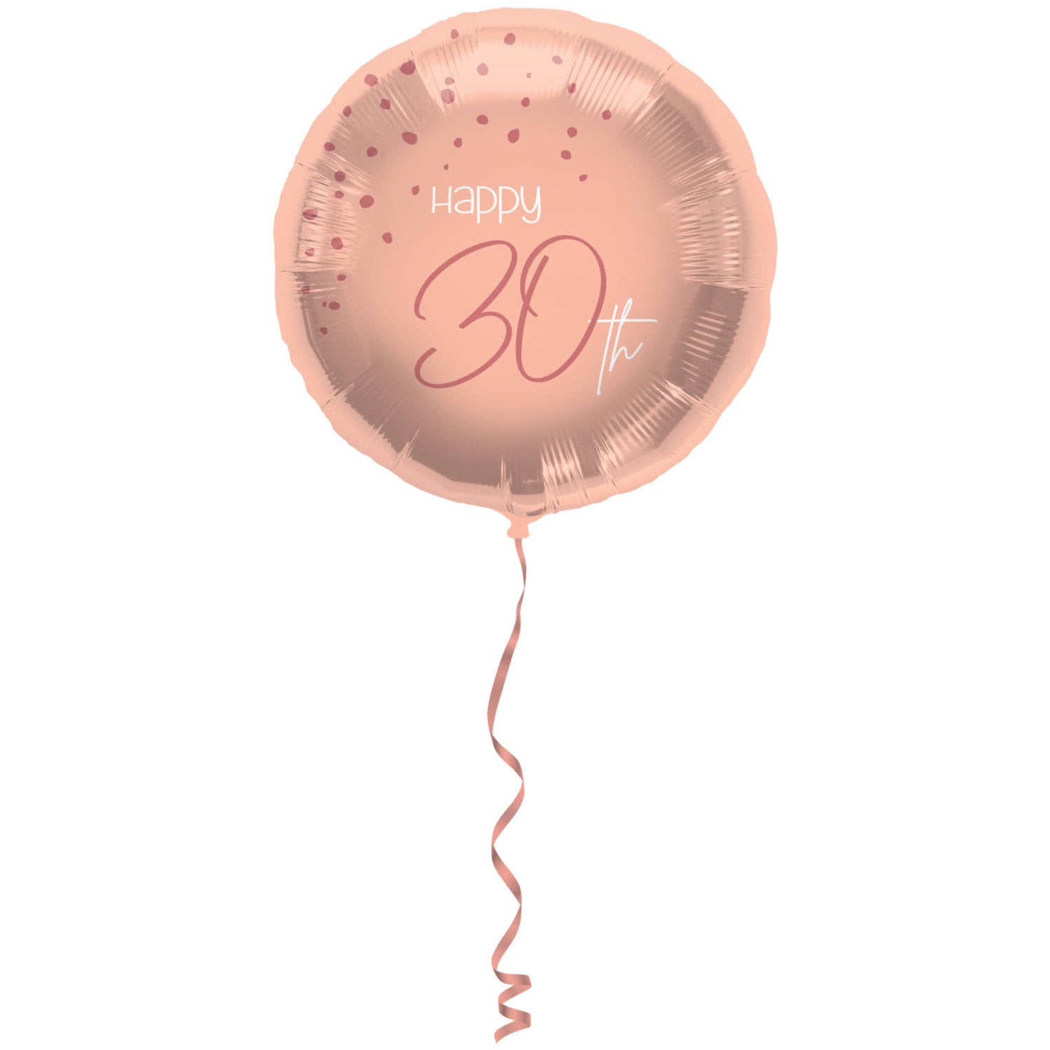 Folie ballon - Happy 30th rosé