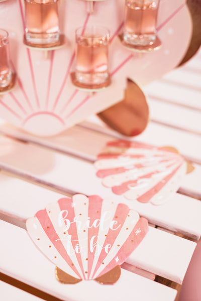 Servetten - Schelp Bride To Be 20st.