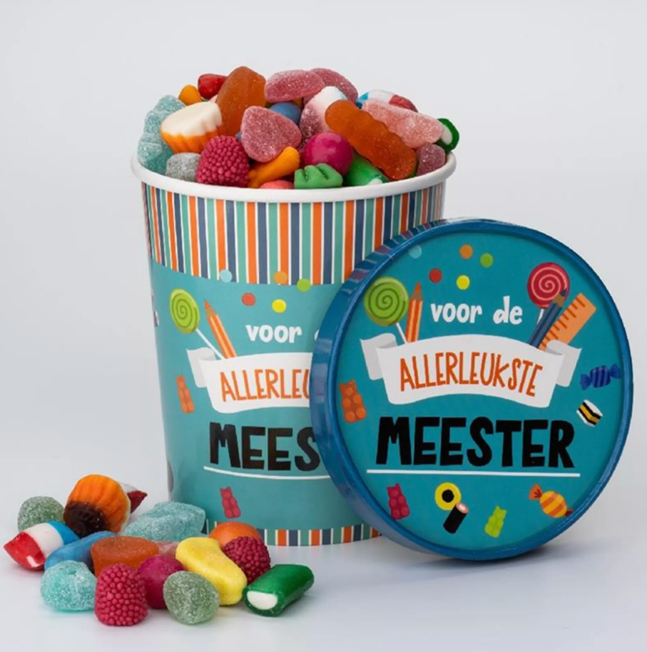 Snoepbekers - Juf,meester,mama,papa,...