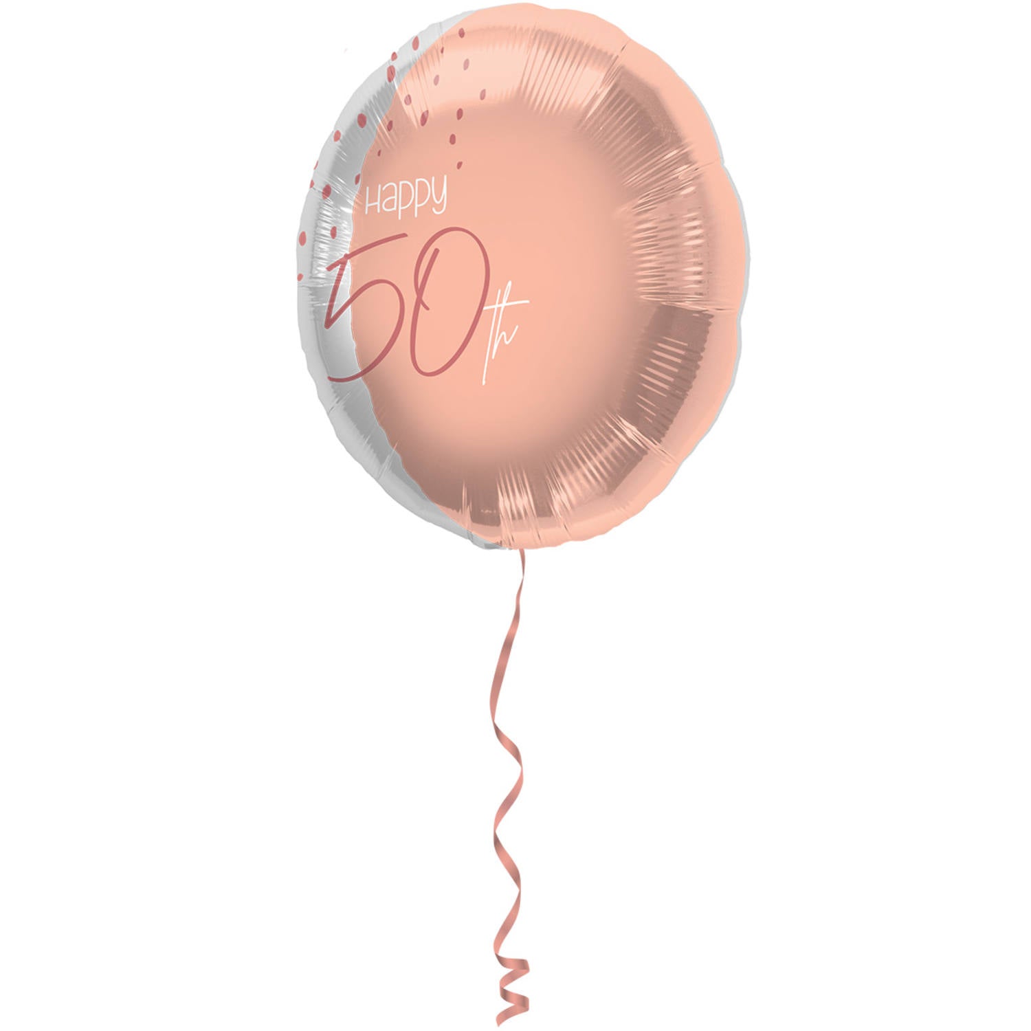 Folie ballon - Happy 50th rosé