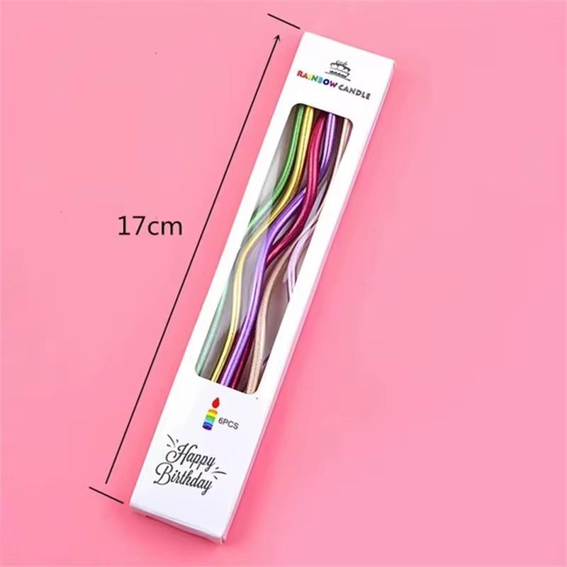 Elegante Spiraal Kaarsen - mix