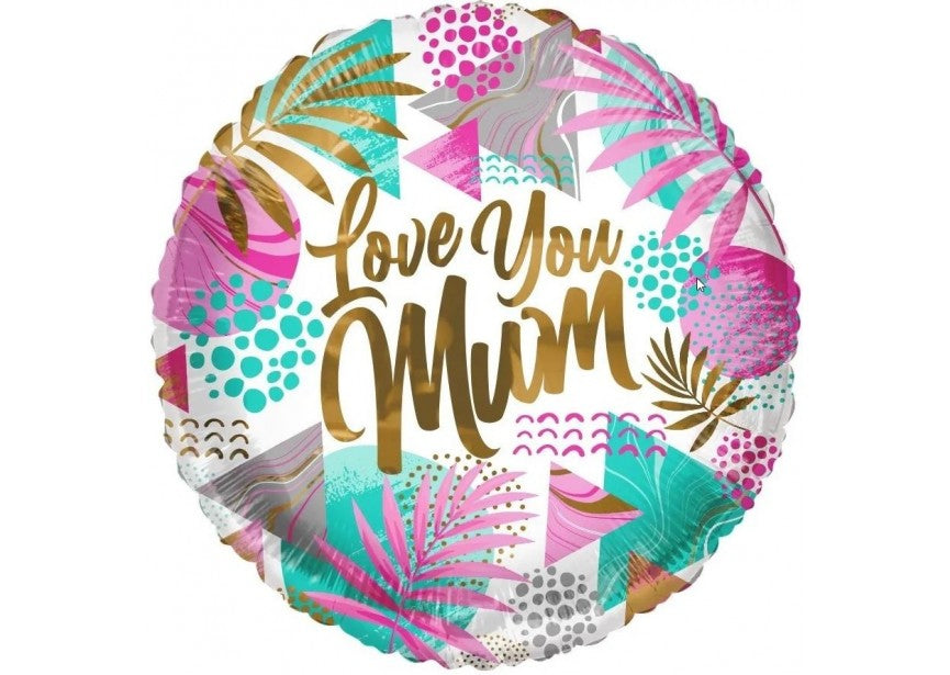 Folie ballon - Love You Mum