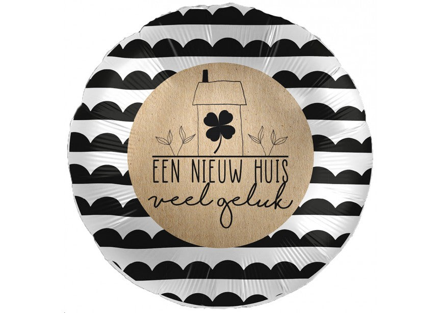 Folie ballon - Een nieuw huis