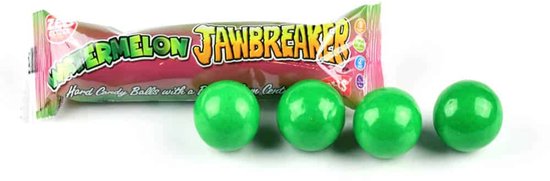 Zed Jawbreaker Watermeloen 4st.
