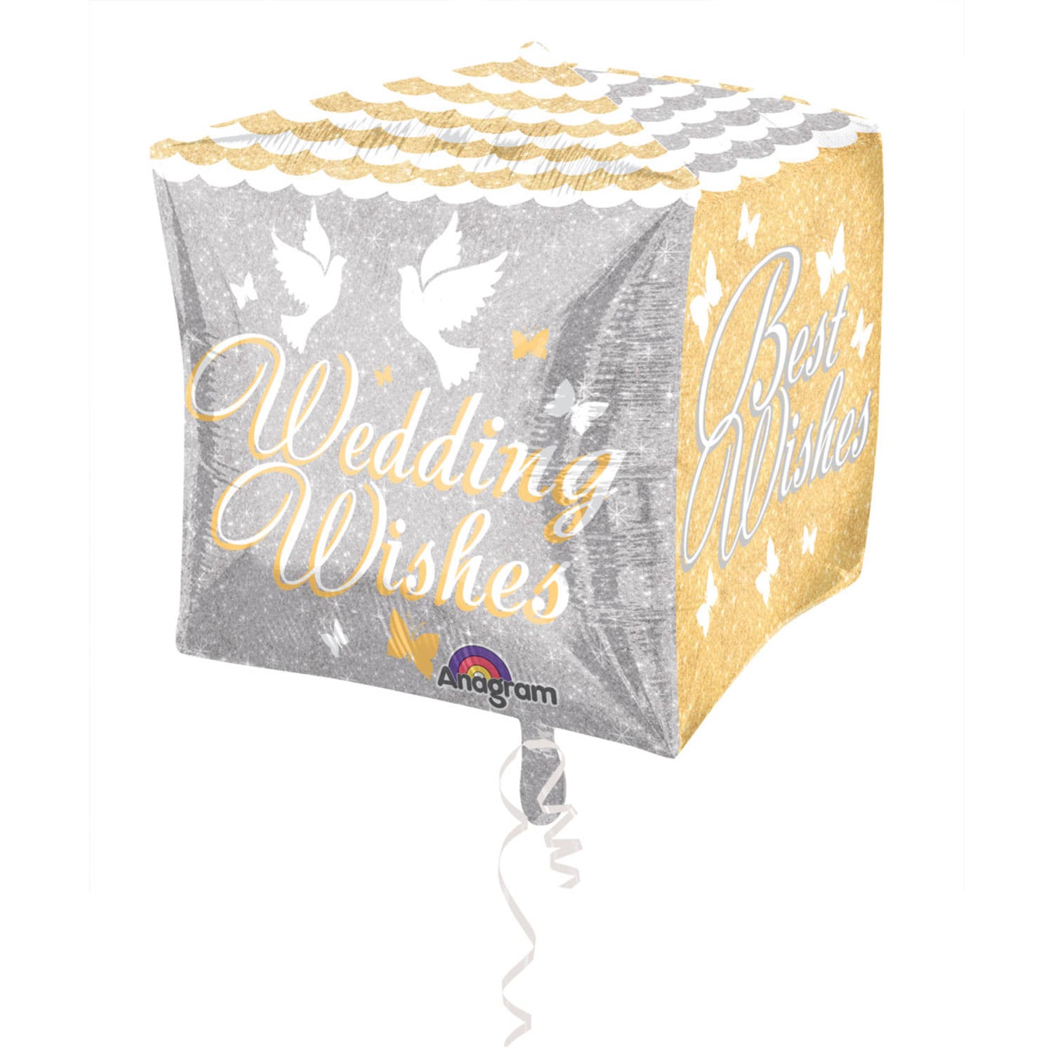 Folie ballon - Wedding wishes